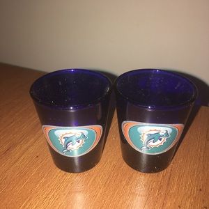 Miami Dolphins Shot Glass Set